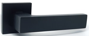 Ручка дверная KEDR R21-210 MBP (чёрный матовый)
